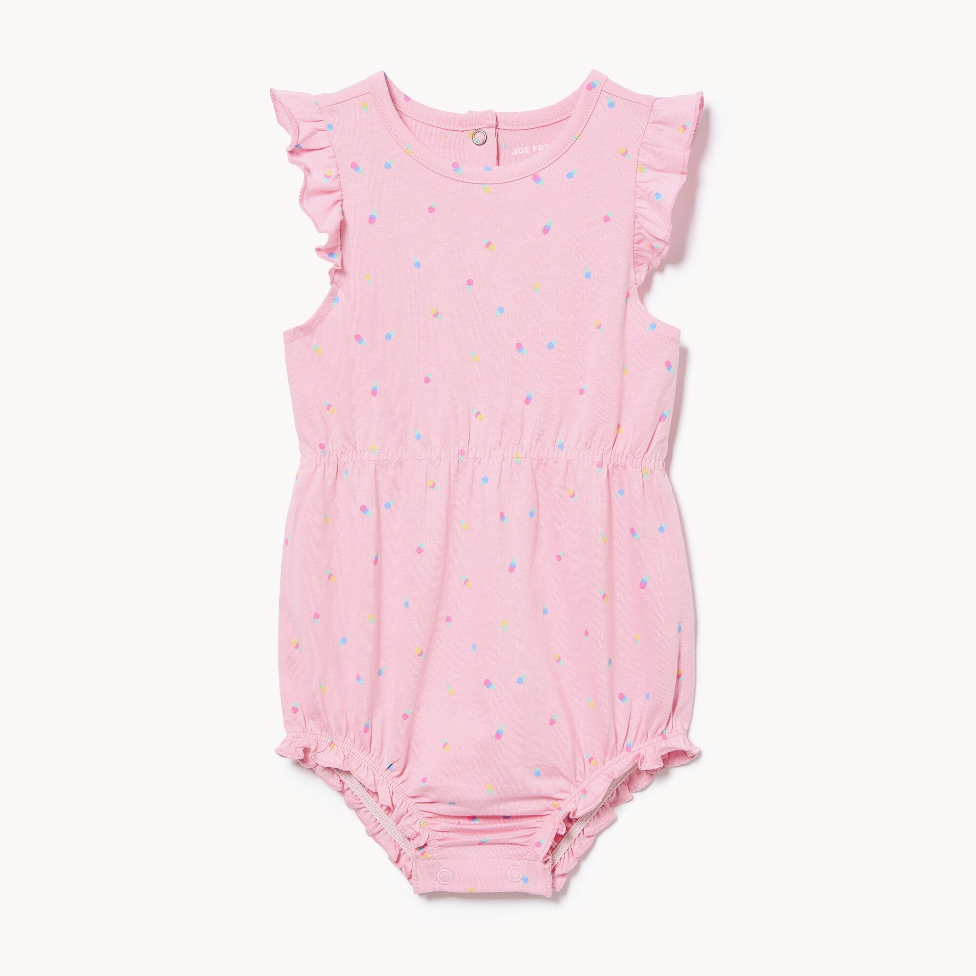 Barboteuse imprimée pour bébés filles