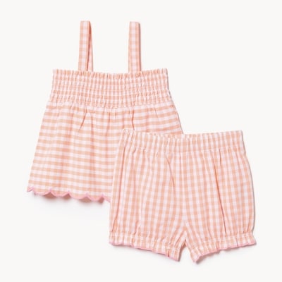 Joe Fresh Ensemble avec cami froncée pour bébés filles 1 ea, 24,00 $/1ch