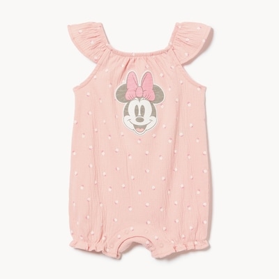 Disney Baby Girls' Disney Minnie Mouse Romper 1 ea, $19.00/1ea