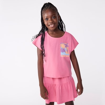 Joe Fresh T-shirt imprimé pour filles 1 ea, 14,00 $/1ch