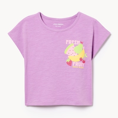 Kid Girls' Graphic T-Shirt - Lavender