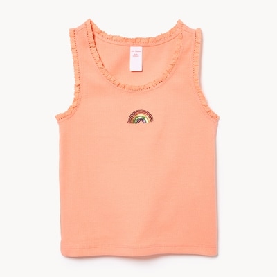 Cami en tricot pour filles - Pêche