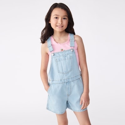 Joe Fresh Salopette short en denim pour filles 1 ea, 26,00 $/1ch