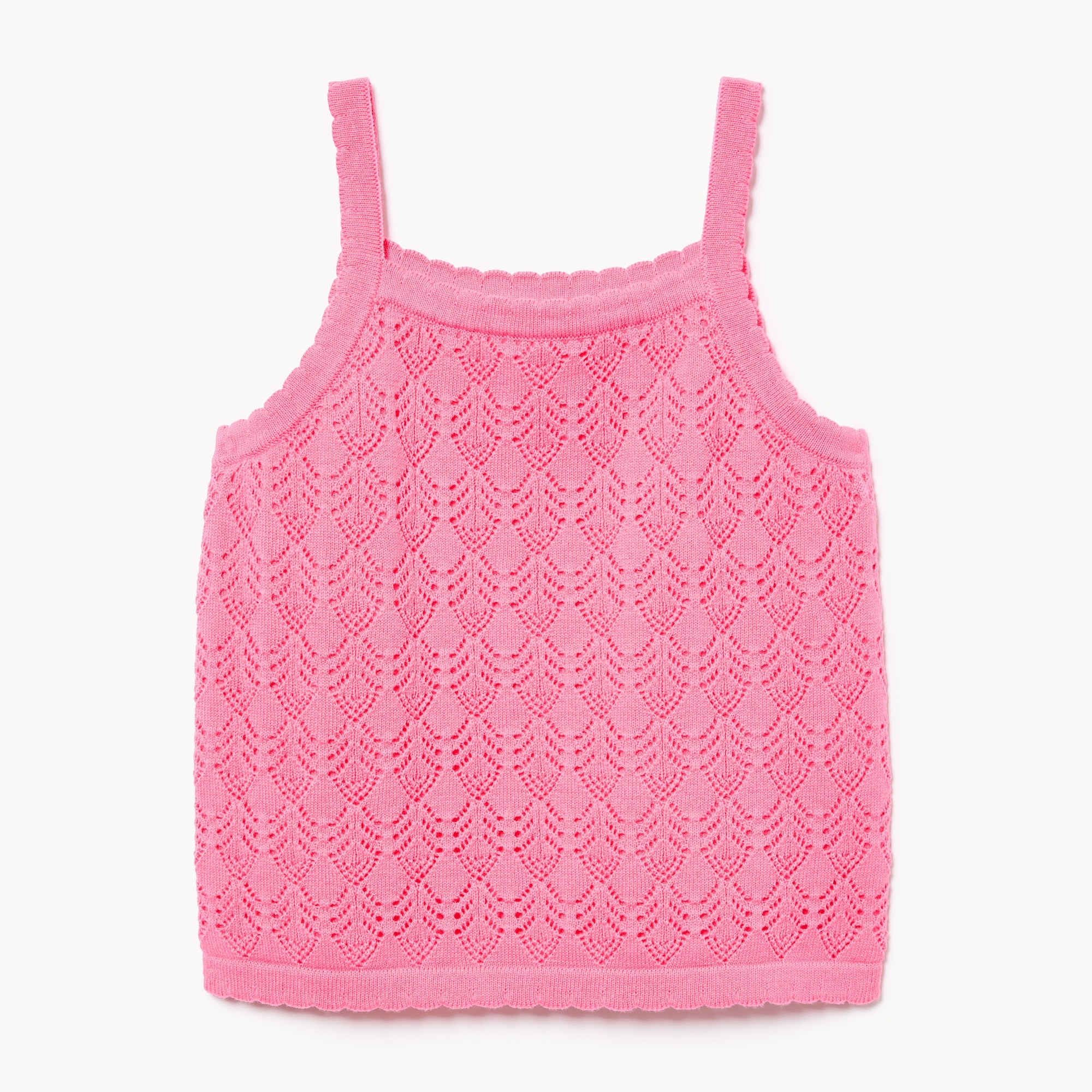 Cami en pointelle pour filles