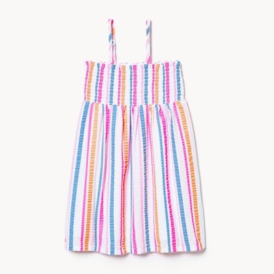 Joe Fresh Robe à fronces rayée pour filles 1 ea, 26,00 $/1ch