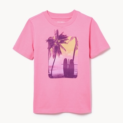 Kid Graphic T-Shirt - Pink