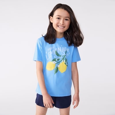 Kid Graphic T-Shirt - Blue