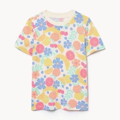 T-shirt imprimé pour enfants - Jaune