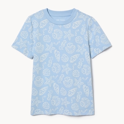 Kid Printed T-Shirt - Light Blue