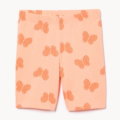 Kid Girls' Printed Bike Short - Peach