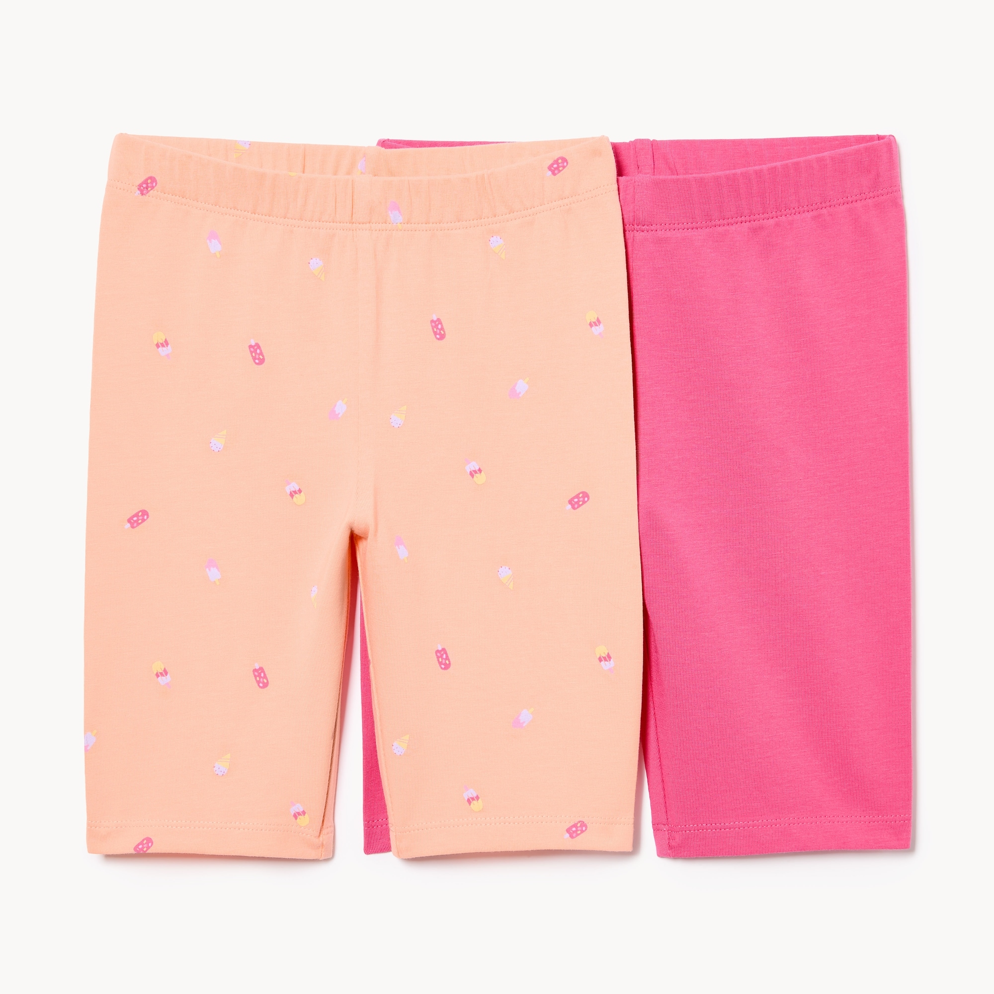 Kid Girls' 2-Pack Long Bike Short