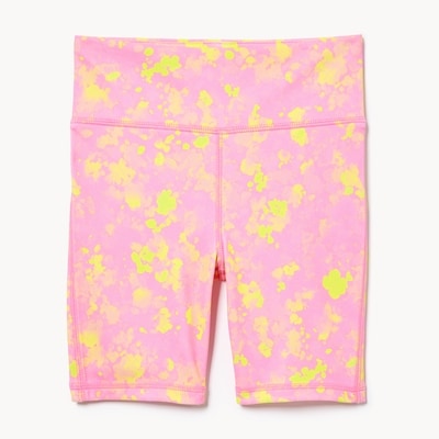 Kid Girls' Printed Bike Short - Pale Pink