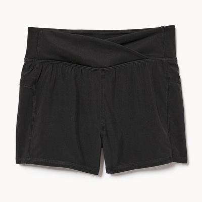 Kid Girls' Active Stretch Short - JF Black