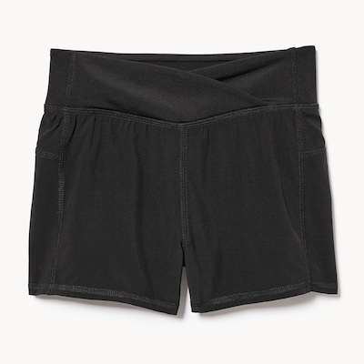 Kid Girls' Active Stretch Short - JF Black