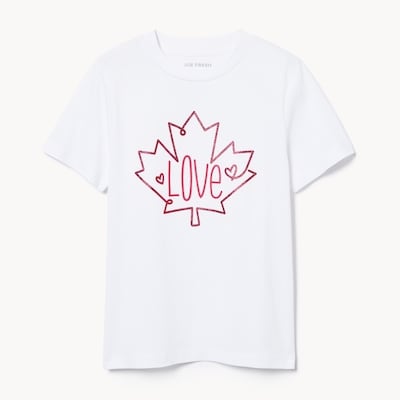 Joe Fresh T-shirt imprimé Canada pour enfants 1 ea, 8,00 $/1ch