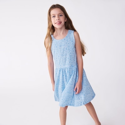 Joe Fresh Robe imprimée en tricot pour filles 1 ea, 8,00 $/1ch