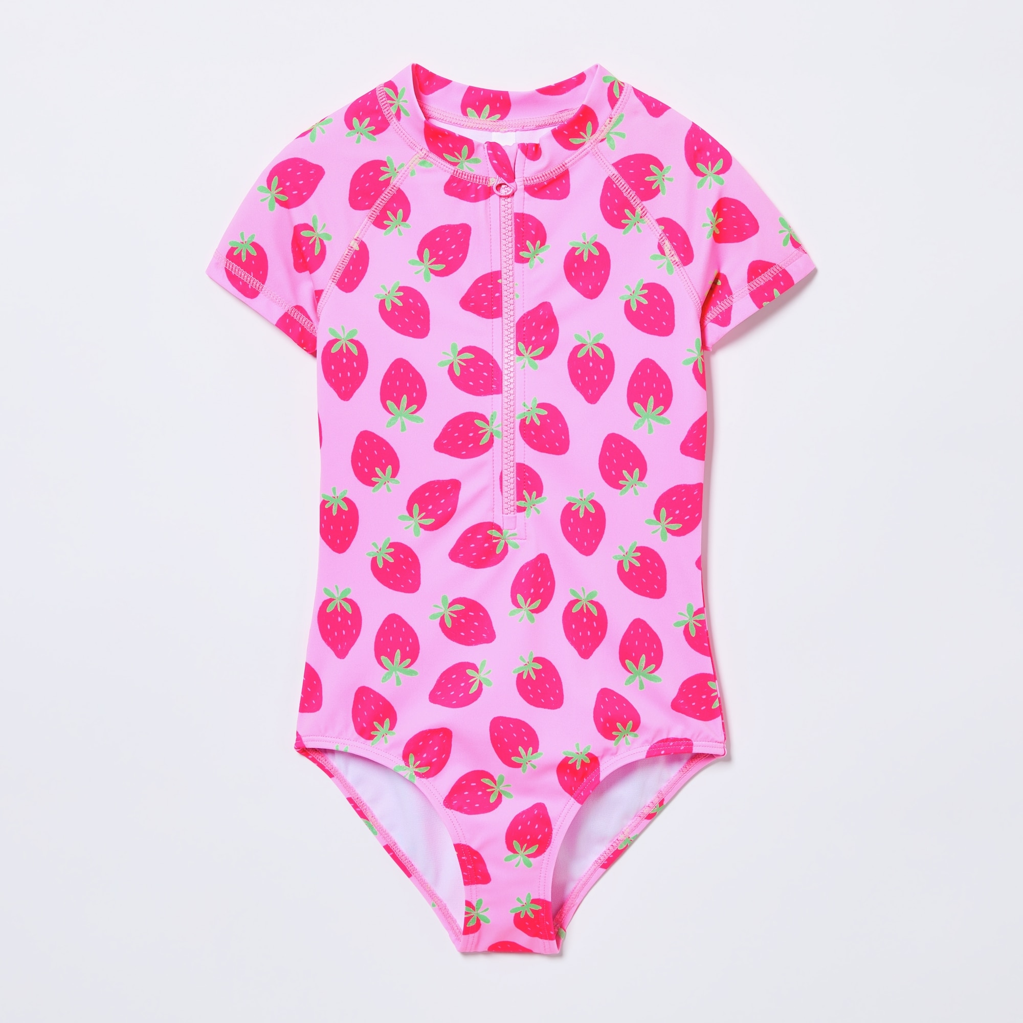 Kid Girls' Rash Guard Swimsuit
