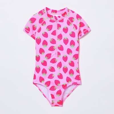 Joe Fresh Kid Girls' Rash Guard Swimsuit 1 ea, $24.00/1ea