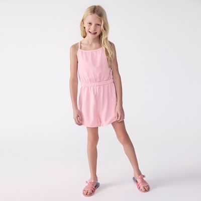 Kid Girls' Terry Romper - Pink