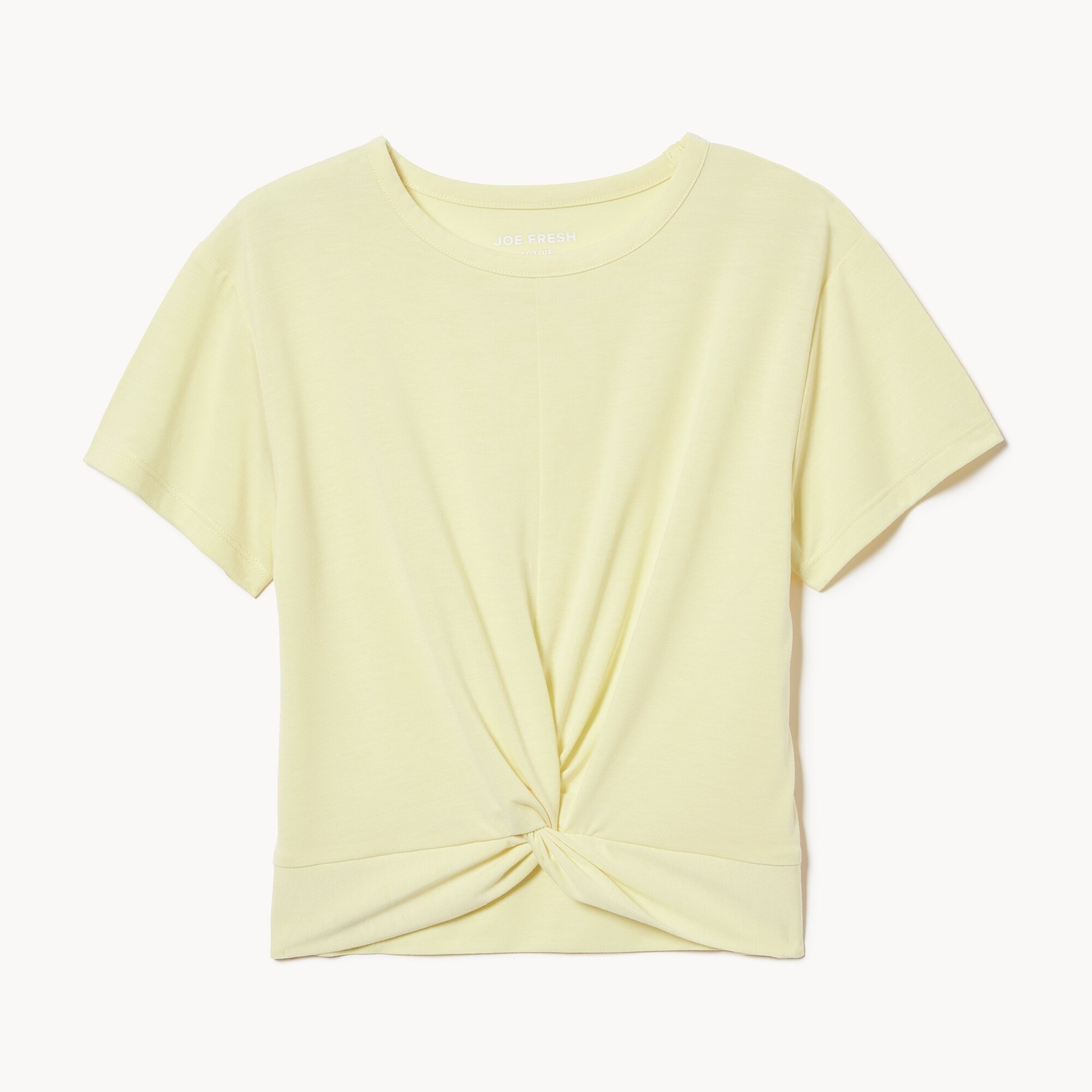 T-shirt sport noué sur l’avant pour filles