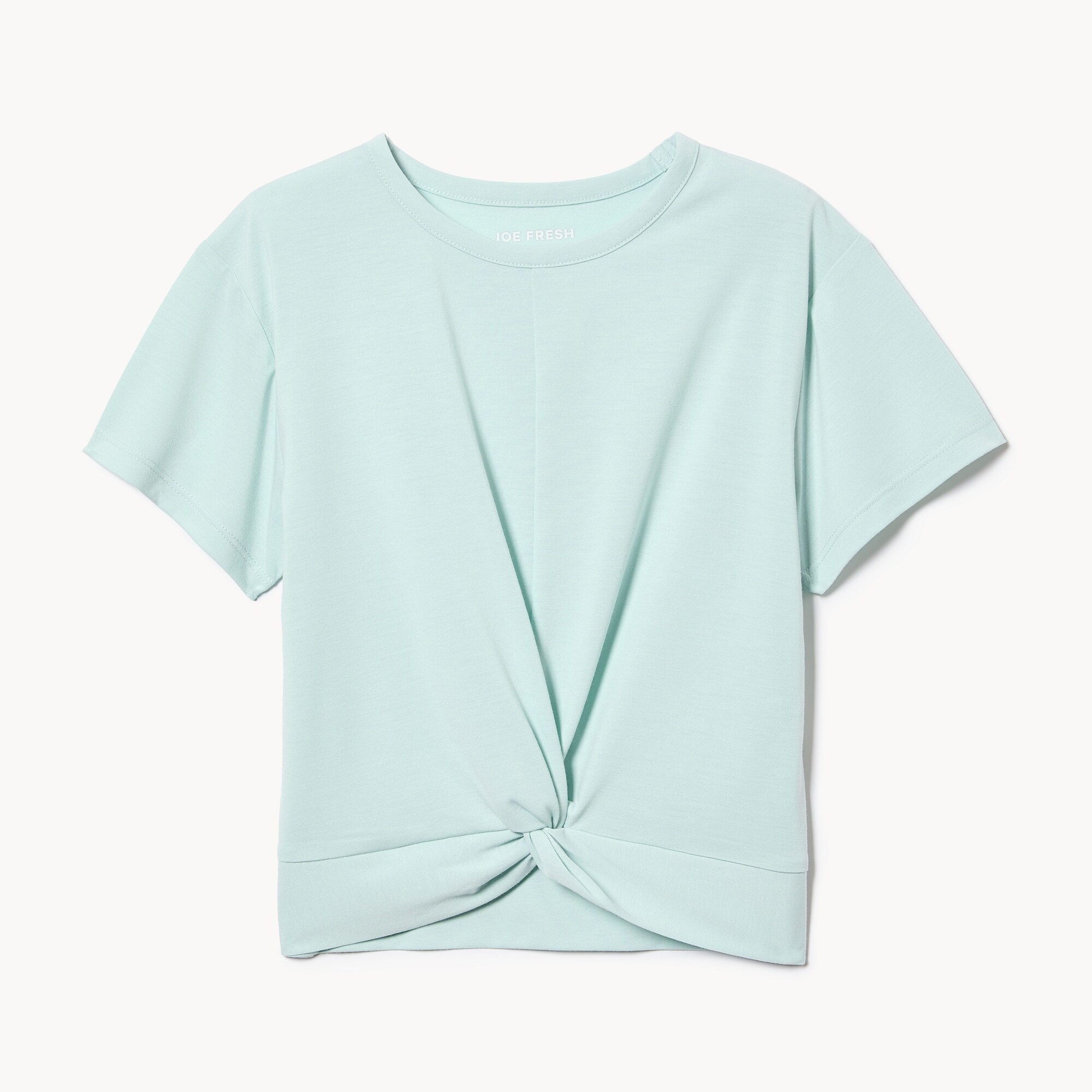 T-shirt sport noué sur l’avant pour filles