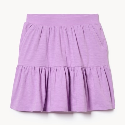 Jupe-short en tricot pour filles - LAVANDE