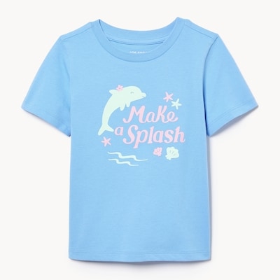T-shirt imprimé pour tout-petits - Bleu