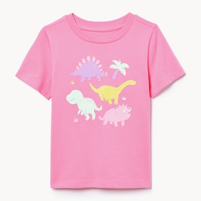 T-shirt imprimé pour tout-petits - Rose