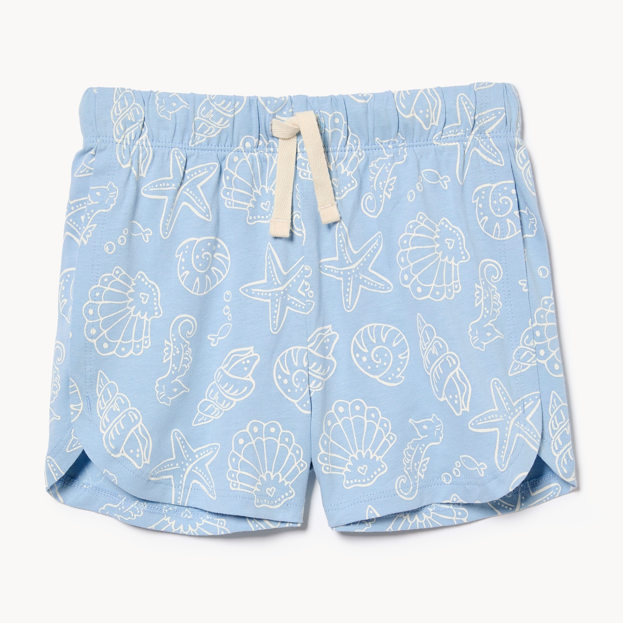 Toddler Girls' Printed Dolphin Hem Short