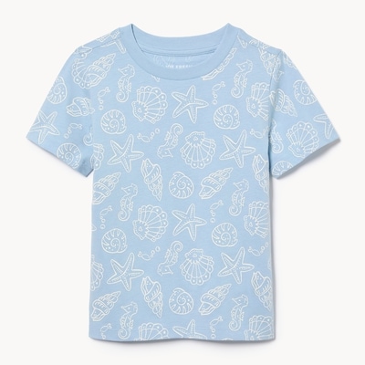 Toddler Printed T-Shirt - Light Blue
