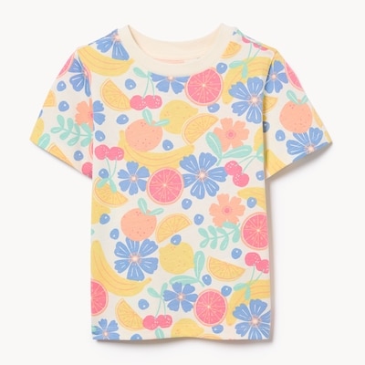 T-shirt imprimé pour tout-petits - Jaune