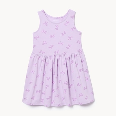 Toddler Girls' Printed Dress - Dusty Lavender