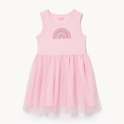 Robe en tulle pour petites filles - Rose Pâle