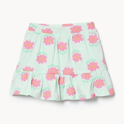 Jupe-short imprimée pour petites filles - Pale Aqua