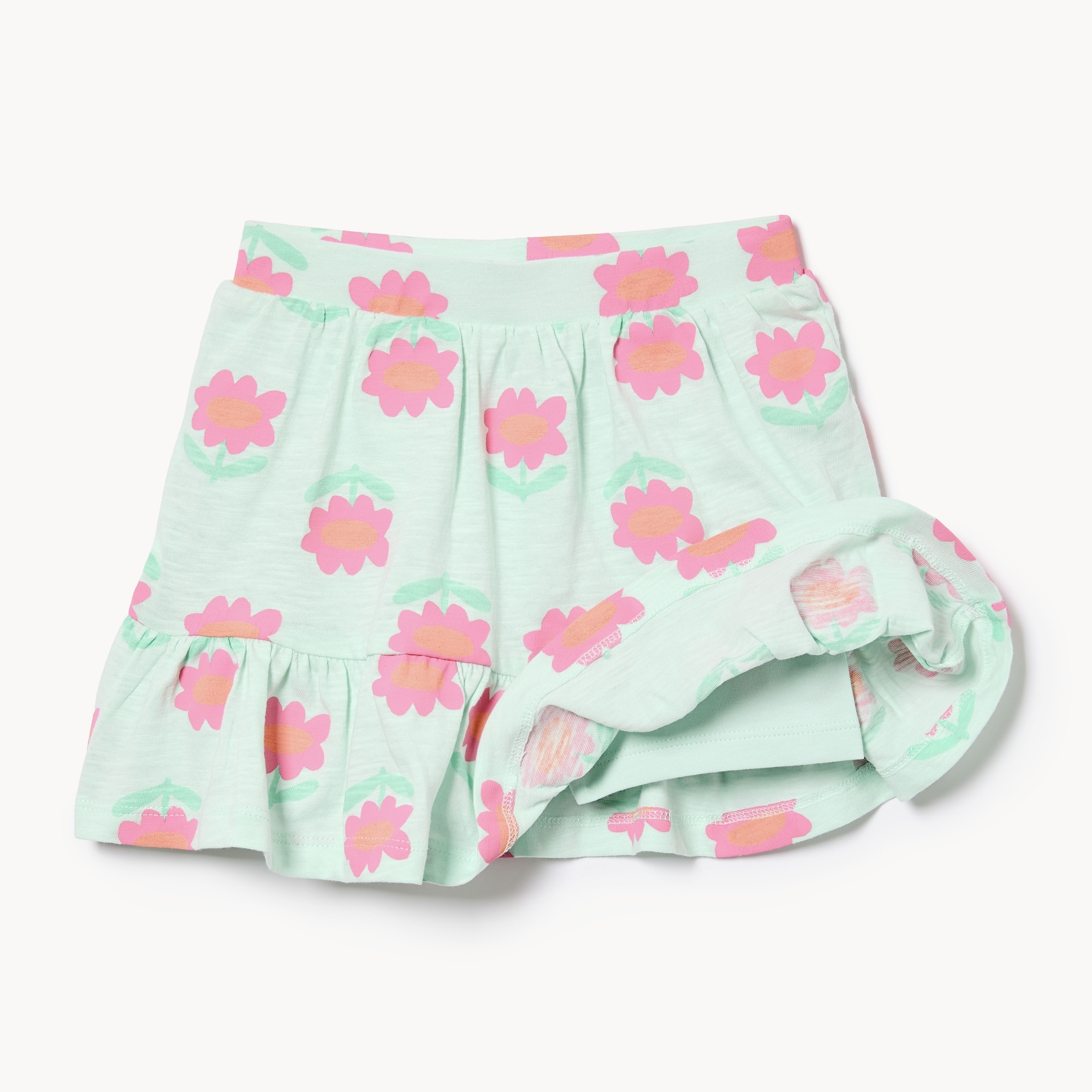 Toddler Girls' Printed Skort