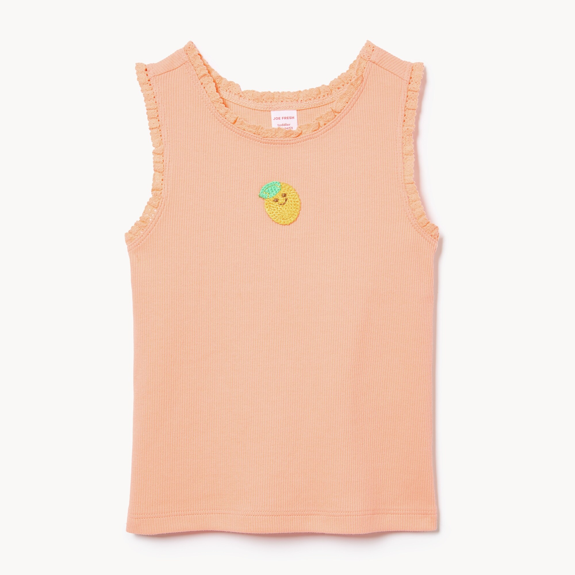 Cami côtelée pour petites filles