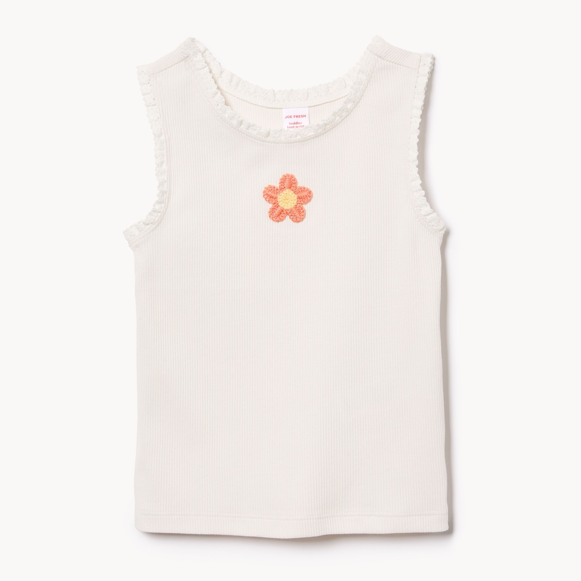 Cami côtelée pour petites filles