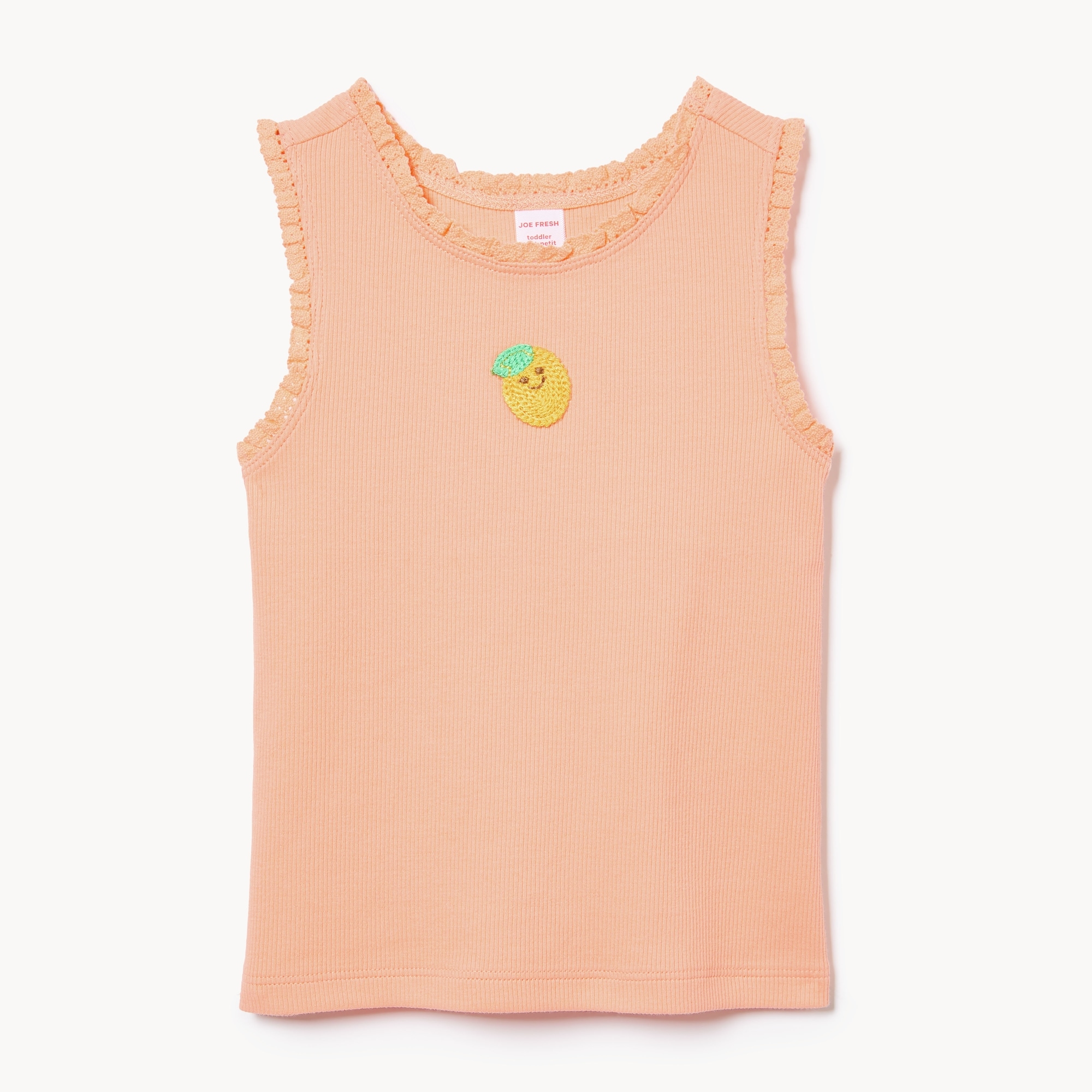 Cami côtelée pour petites filles
