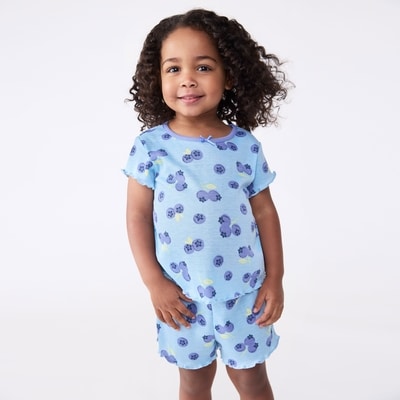 Joe Fresh Pyjama imprimé pour petites filles 1 ea, 14,00 $/1ch