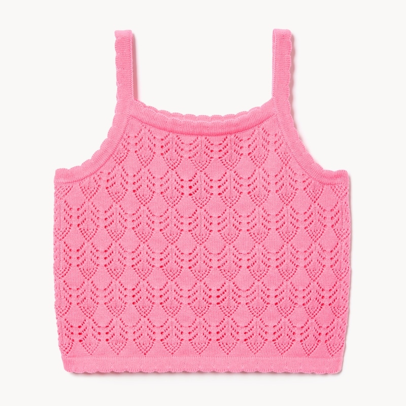 Joe Fresh Toddler Girls' Pointelle Scalloped Tank - 1 ea | Fortinos