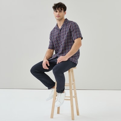 Joe Fresh Men's Camp Collar Shirt 1 ea, $35.00/1ea