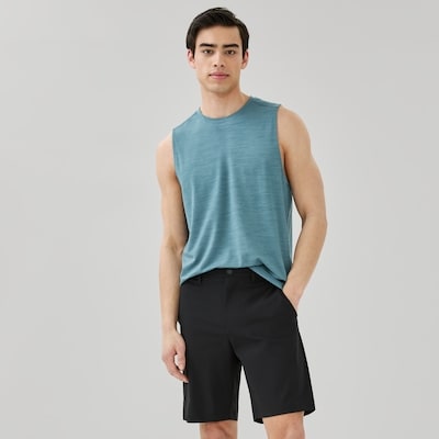 Short de golf sport souple pour hommes - Noir