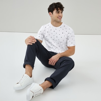 Joe Fresh T-shirt imprimé essentiel coton biologique, hommes 1 ea, 16,00 $/1ch