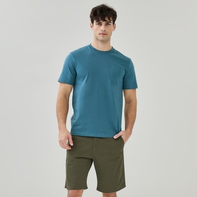 Men's Organic Cotton Essential T-Shirt - Dark Teal