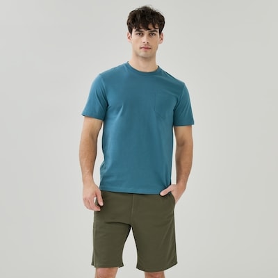 Men's Organic Cotton Essential T-Shirt - Dark Teal