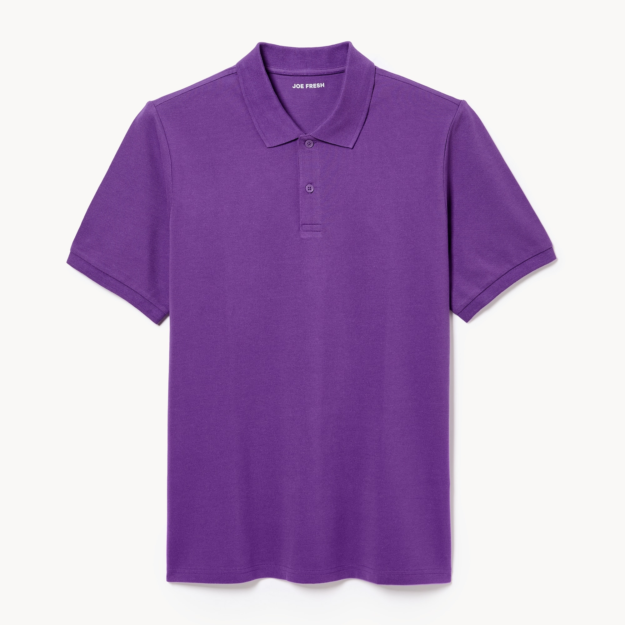 Men's Essential Polo in Purple from Joe Fresh