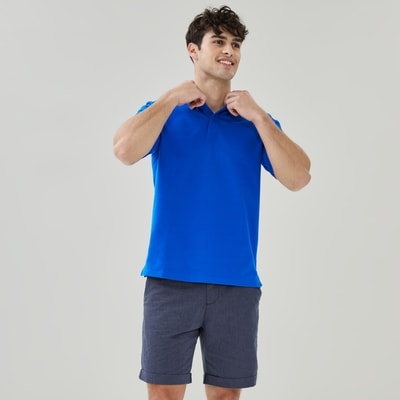 Polo essentiel pour hommes - Bleu Vif