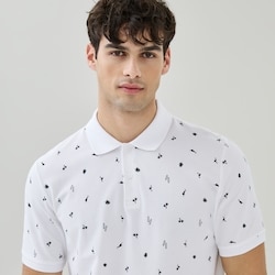 Joe Fresh Polo imprimé essentiel pour hommes 1 ea, 20,00 $/1ch