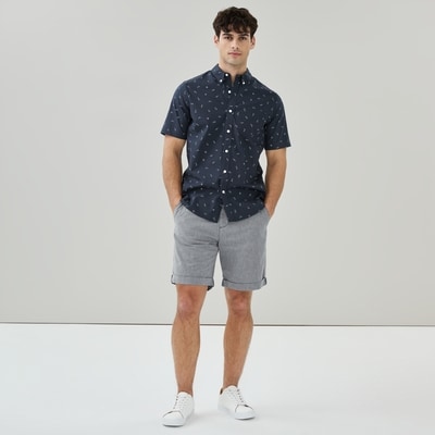 Joe Fresh Men's Flex Poplin Button-Down Shirt 1 ea, $35.00/1ea