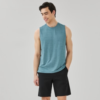 Men's Muscle Tank - Teal Mix